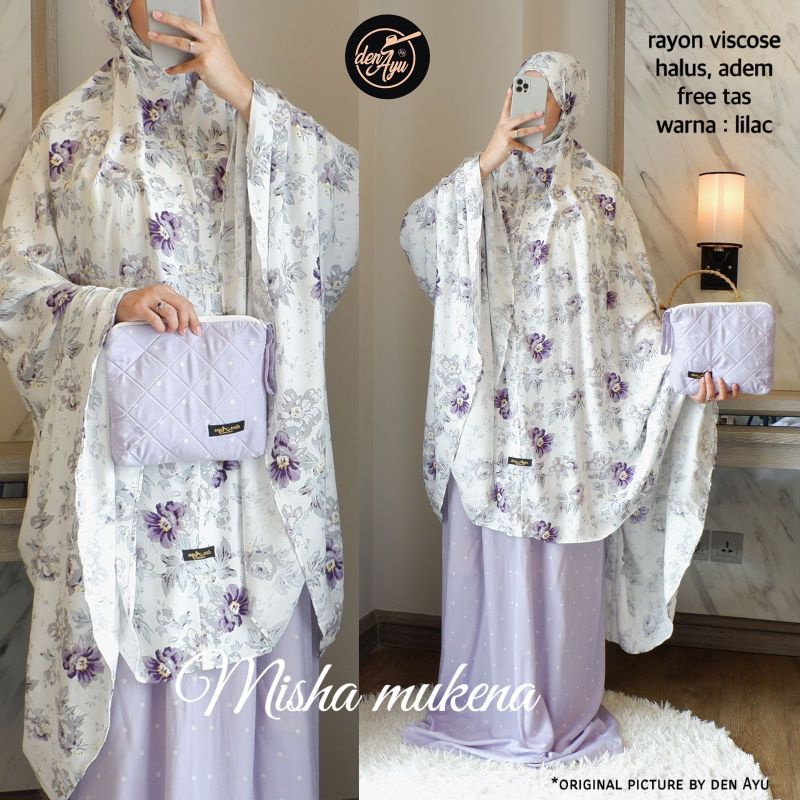 Mukena Dinda Marsya Wanita Jumbo by Den Ayu Original Solo