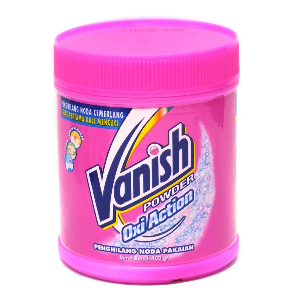 VANISH ID PINK POWDER 400GR OXI ACTION(12)