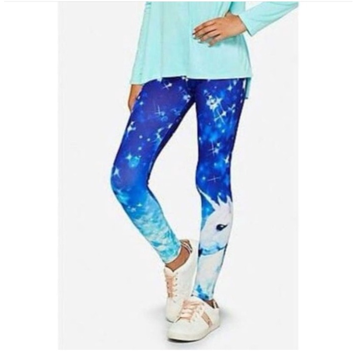 [S49] MURAH-Legging Motif Justice/Legging Anak Perempuan (7-22 tahun) - Unicorn, 20Y+ 3.1.23