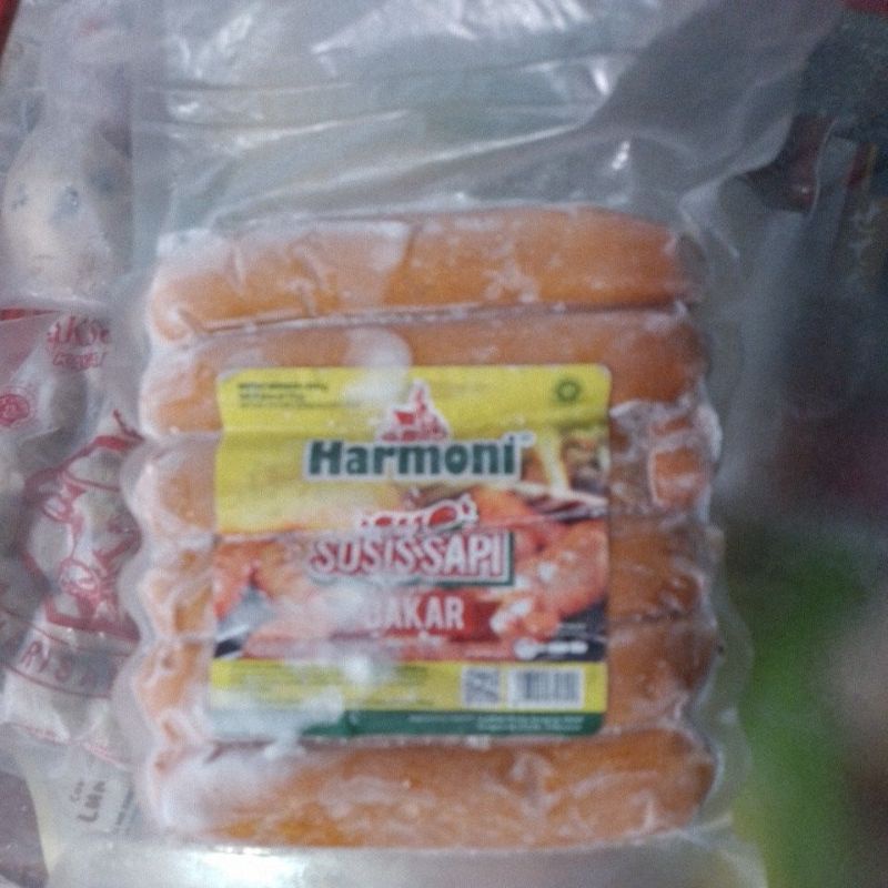 

Harmoni Sosis Sapi bakar Jumbo isi 6 pcs