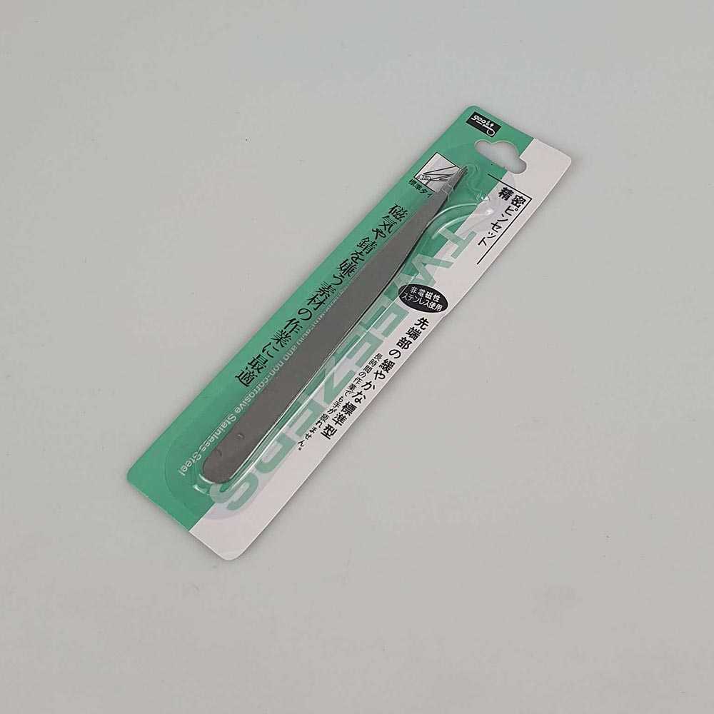 (BISA COD) FTIHSHP GOOI Pinset Lurus Stainless Steel Laboratorium - TS-12