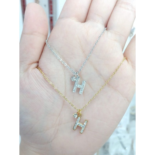 kalung permata he*m*s fashion wanita titanium anti karat anti luntur