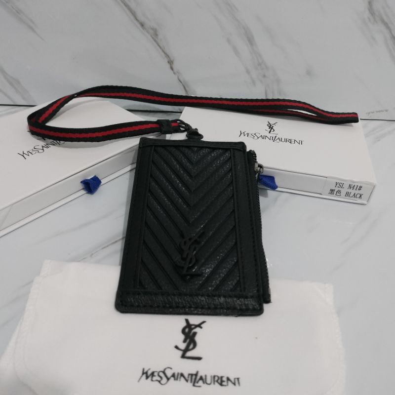 

DOMPET ID CARD YSL LANYARD ID CARD Ga FASHION MULTI WALET BAHAN IMPORT PREMIUM QUALITY