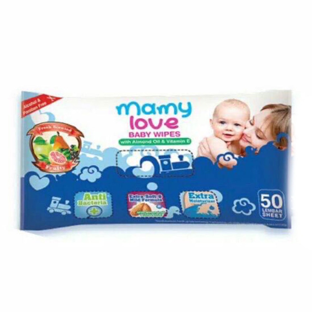 MAMY LOVE WIPES 50'S FRUITY