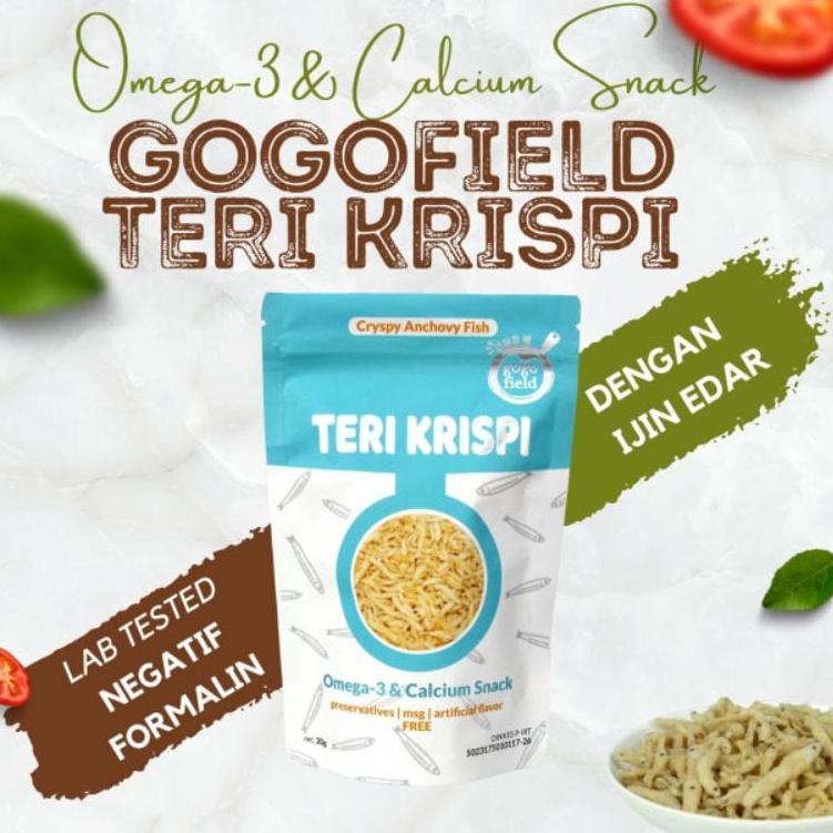 

>D2289) ⭐⭐⭐⭐⭐ GOGO FIELD TERI KRISPI | GOGOFIELD TERI | TERI MPASI | OMEGA 3 ANAK BAYI