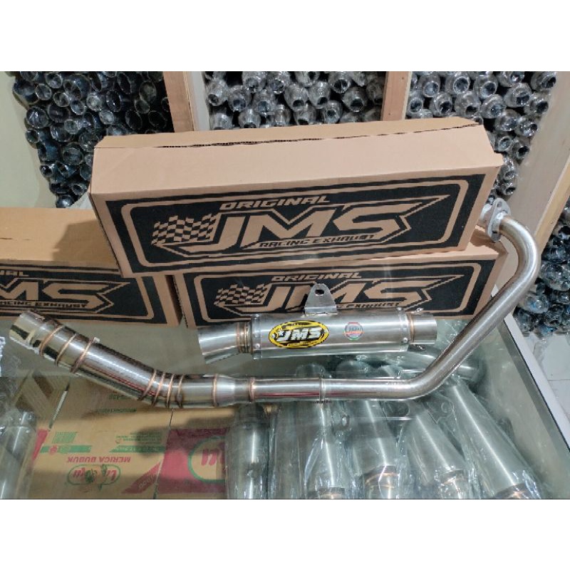 knalpot JMS ORIGINAL Cha corong Thailand for vixion