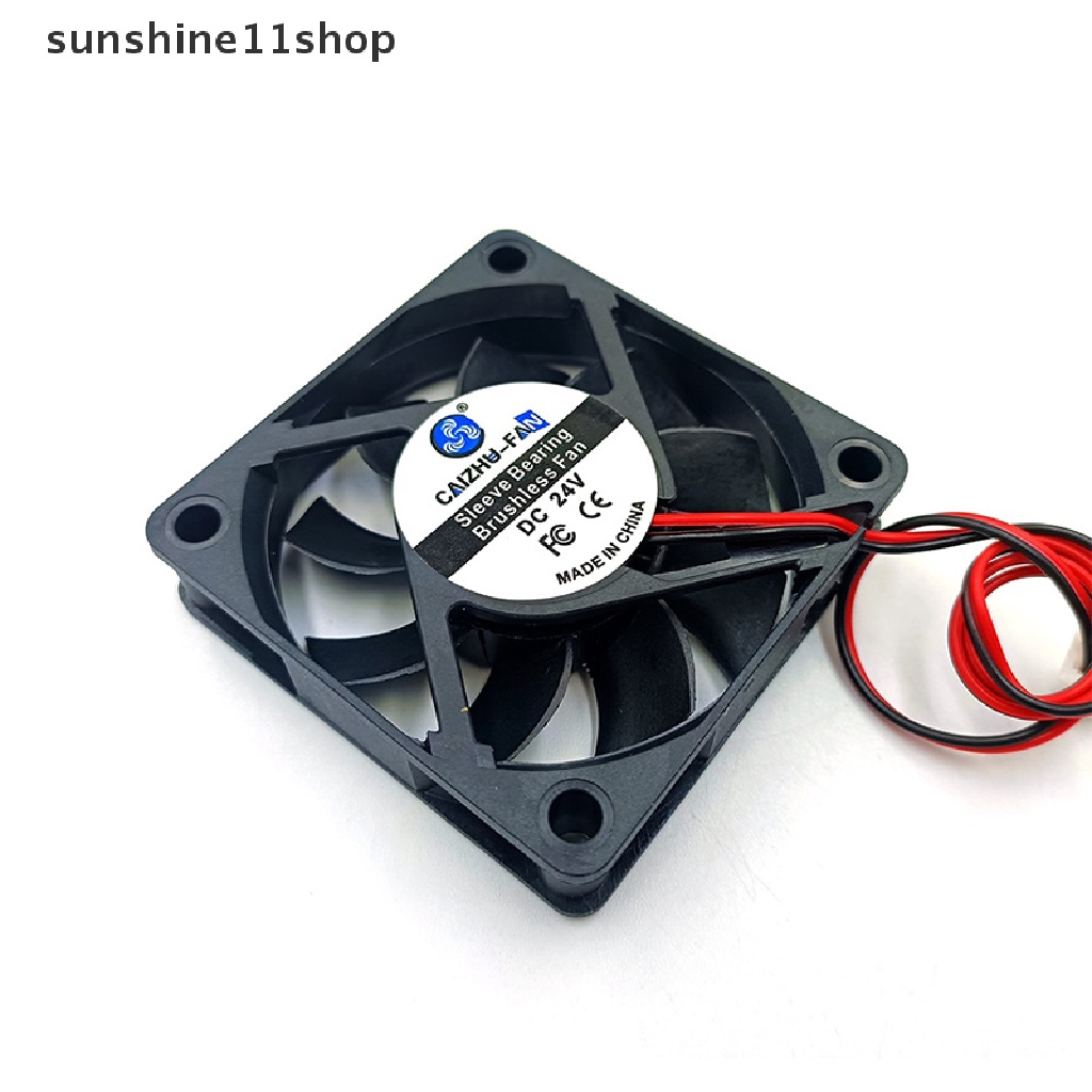 Sho 7015kipas Pendingin 5V 12V 24V Oily Mute Fan Perapian Graphics Card Navigation Dc Cooling Fan Komputer CPU Cooler Power Supply Fan N