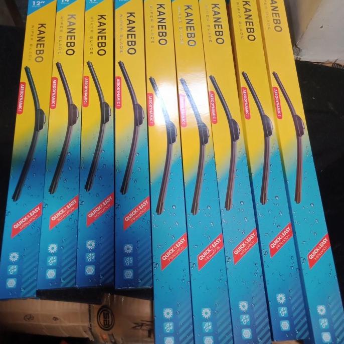 Kanebo Wiper Blade Frameless / Karet Pembersih Kaca Mobil - Original