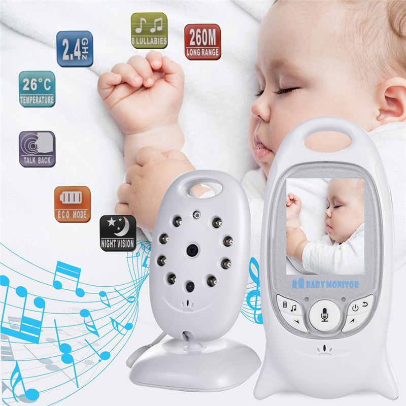 Baby Monitor Cctv Camera Night Vision 2.0 Inch - 2 Way Talk Video