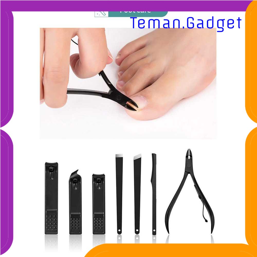 TG - PRW VCHOSE Gunting Kuku Nail Art Set Manicure Pedicure 18 PCS - LM302