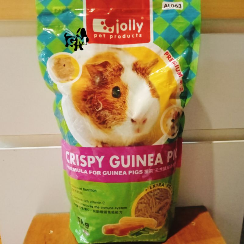 Makanan Guinea Pig Jolly Crispy Adult Guinea Pig 2.5kg For Guinea Pig