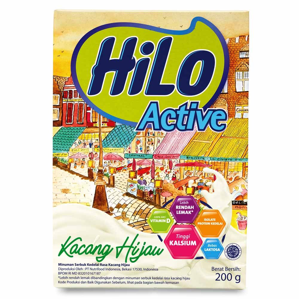 HI-LO ACTIVE 200GR KACANG HIJAU