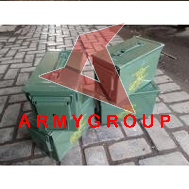 ARMYGROUP kotak besi-box peluru besi-kotak bok penyimpanan perkakas-tempat bekas peluru pindad/kalen
