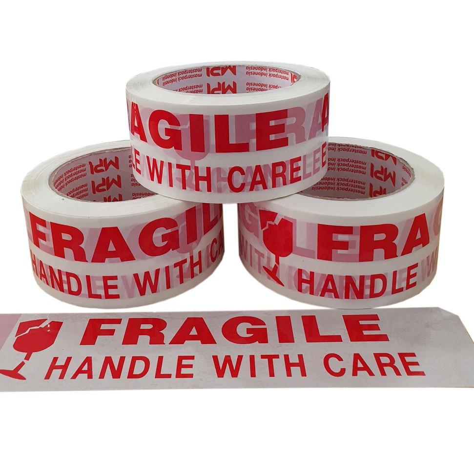 

Paling Disukai.. LAKBAN FRAGILE PUTIH HANDLE WITH CARE 100 METER MASTER PACK INDONESIA 87