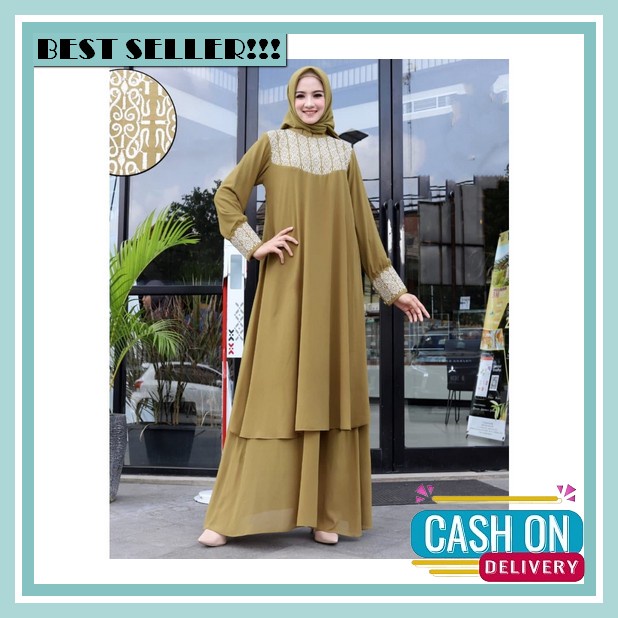Stelan Celan Atasan Fromal Simple / Blouse Pants Set Cewek Kekinian / Set Celana Baju / Set Hijab Te