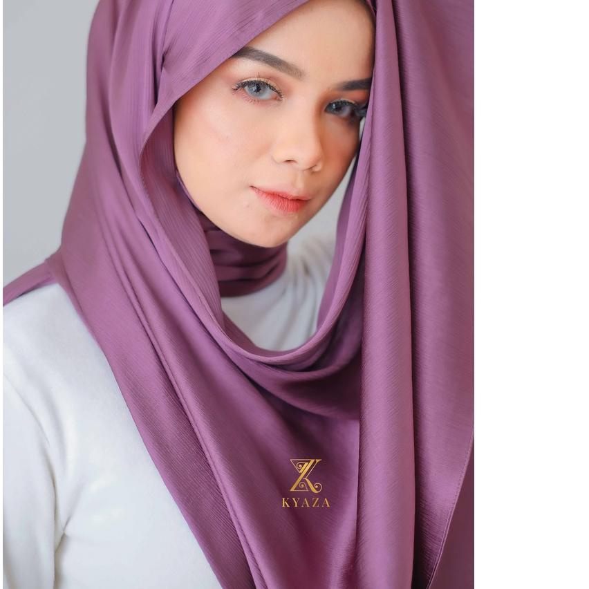 ➴ Pashmina crinkle textured silk malay | hijab pleated malaysia | Pashmina Silk Premium | Pashmina S