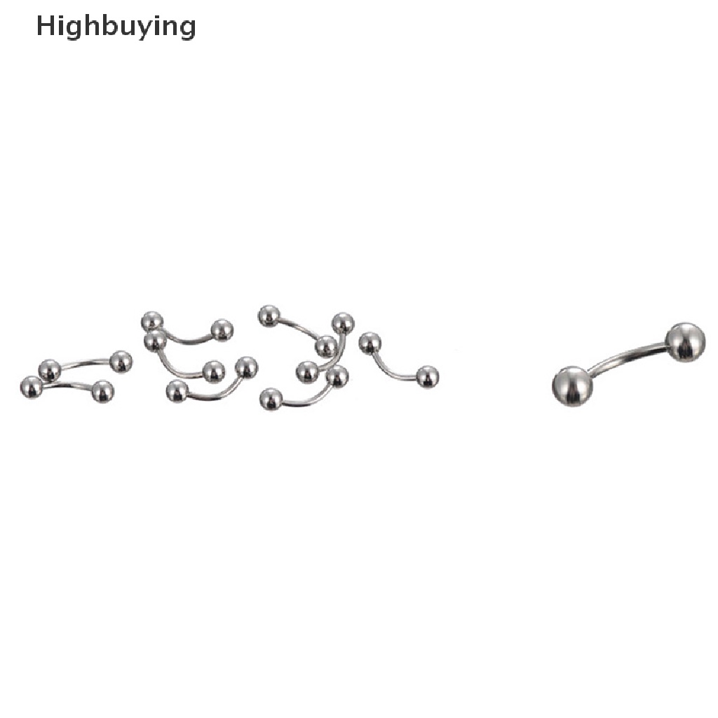 Hbid 66pcs Sexy Stainless Steel Lidah Nipple Bar Cincin Barbel Tubuh Perhiasan Glory