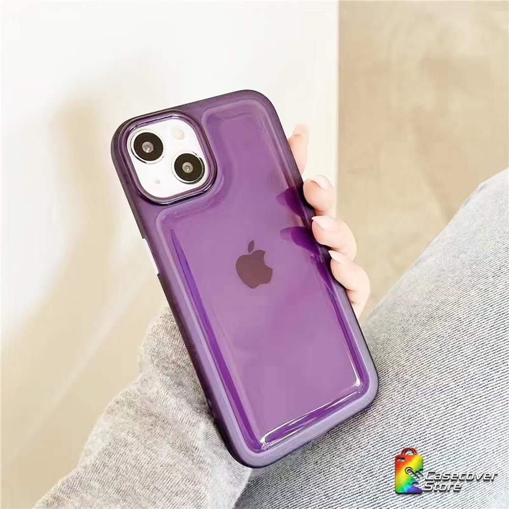 New! Pillow Case - Slicone Transparant For iPhone 6 6+ 7 8 7+ 8+ X XS XR XSMAX 11 12 13 14 Plus Pro Promax / Case iPhone / Casing iPhone