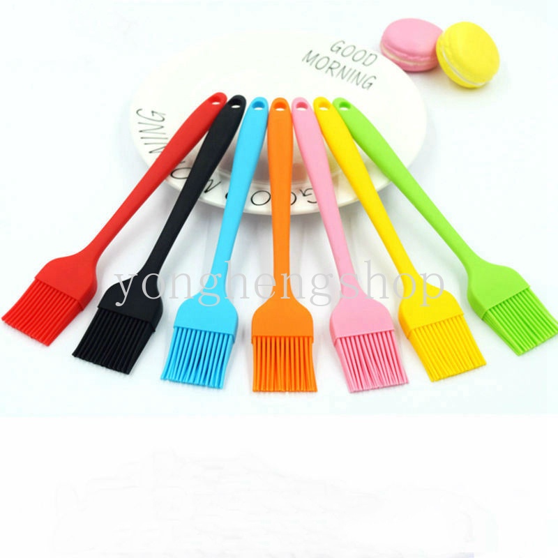 1 Pc Kuas Minyak Bahan Silikon Warna Acak Untuk BBQ
