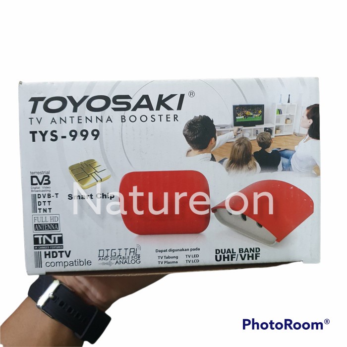 Terlaris Booster Antena Tv Toyosaki Power Supply Atas Bawah Penguat Sinyal