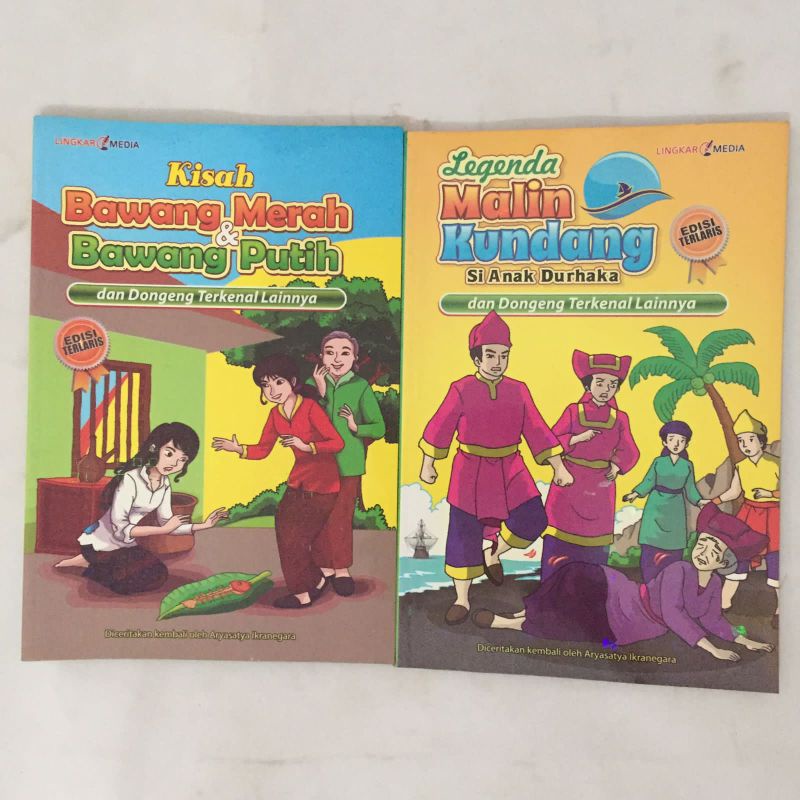 

Kisah Bawang Merah & Bawang Putih Legenda Malin Kundang | Buku Dongen | Buku Anak