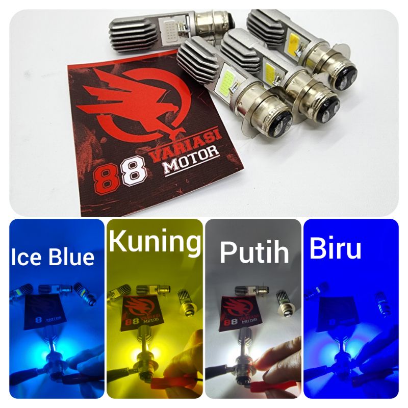 Lampu LED Bebek Matic Copy Ayoto Tyto AC DC - Lampu Depan Bebek Matic Super Terang