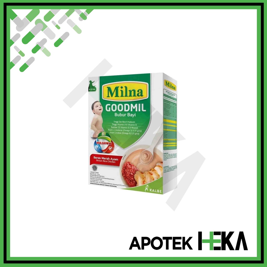 Milna Goodmil Bubur Bayi Tinggi Protein 6+/8+ - Pendamping ASI (SEMARANG)