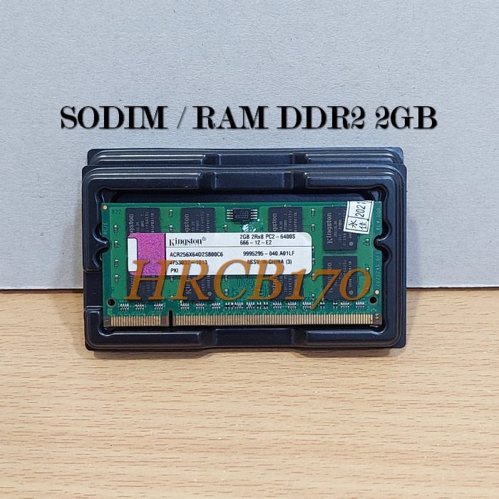 SODIM RAM Laptop DDR2 2GB 2RX8 PC2 - 6400S For Laptop / Notebook -HRCB