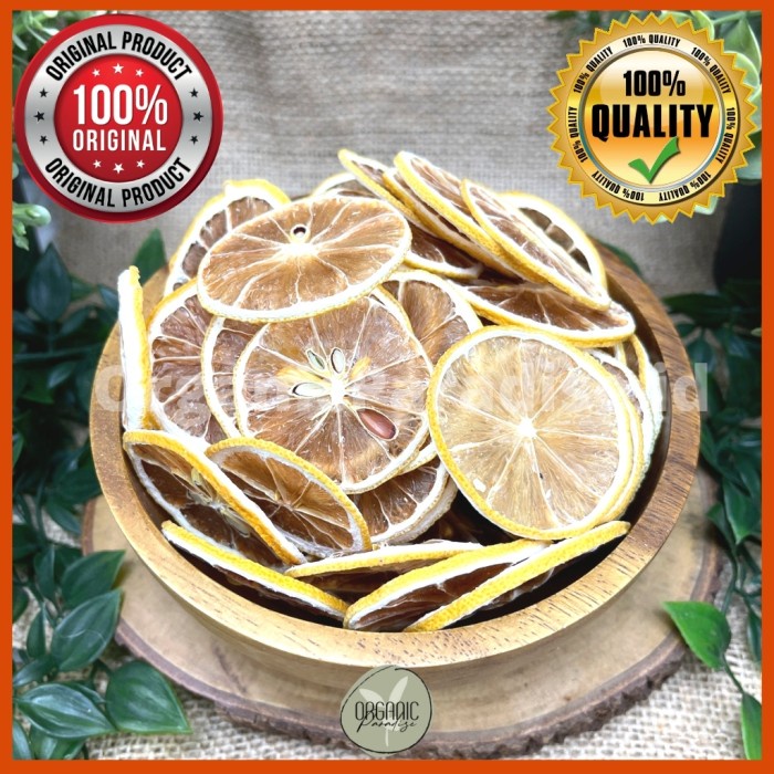 

Dried Lemon Slice / Lemon Kering Iris Premium 25 gram