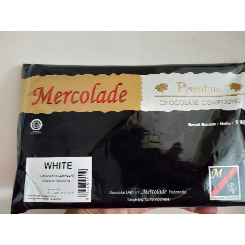 

Coklat Block Putih 1 kg MERCOLADE