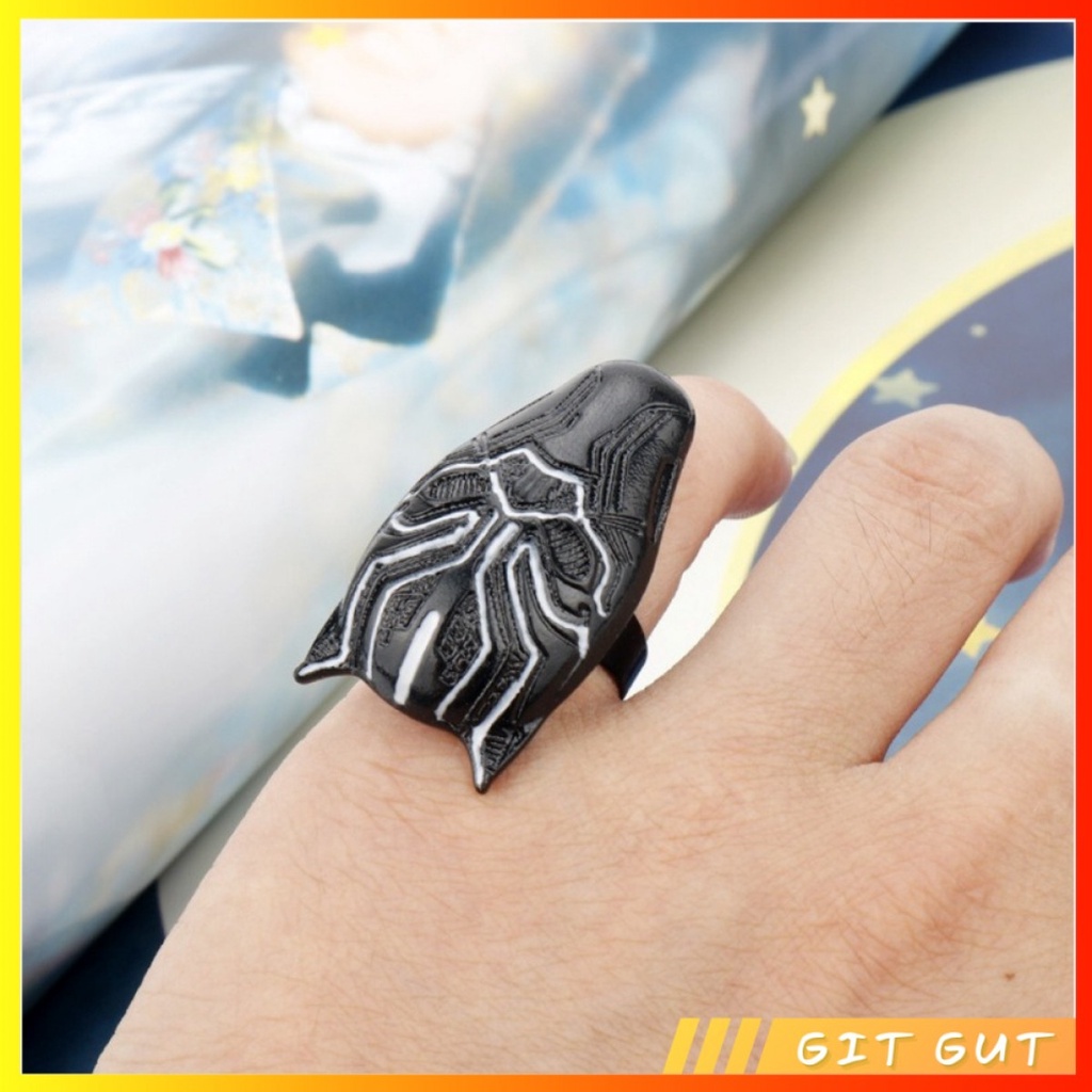 Aksesoris Cincin Ring Black Panther Mask