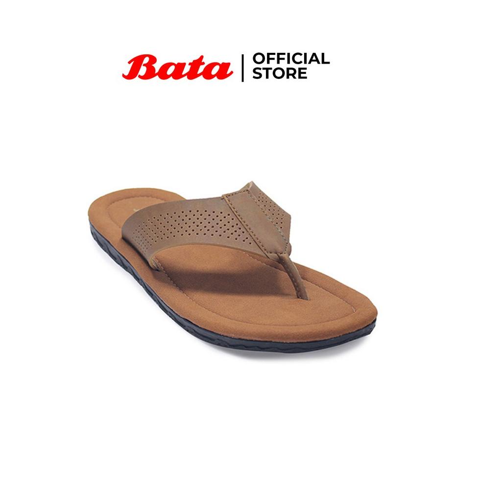 TERPERCAYA Bata Sandal Pria Saphire Brown - 8713457