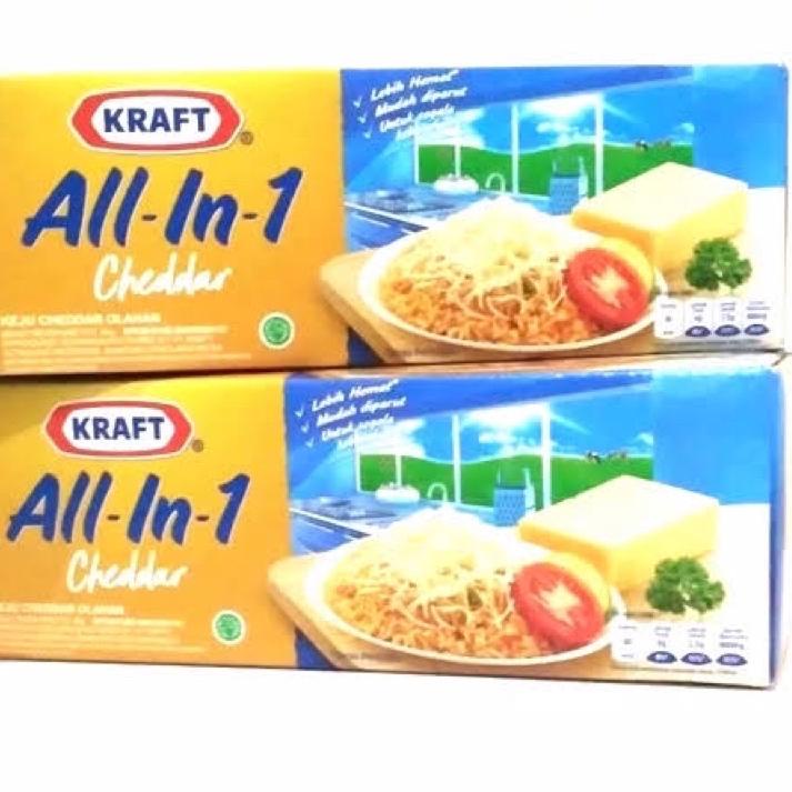 

✿ Keju kraft cheddar all in one 2kg ◌