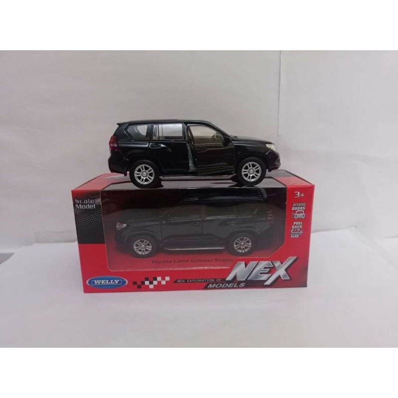 Diecast Miniatur Mobil Land Cruiser Prado SUV Harga Murah