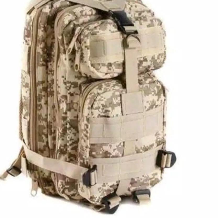 ◌ Tas Ransel Lebanon Tactical Army ,Ransel Military Punggung Loreng Gurun ➣