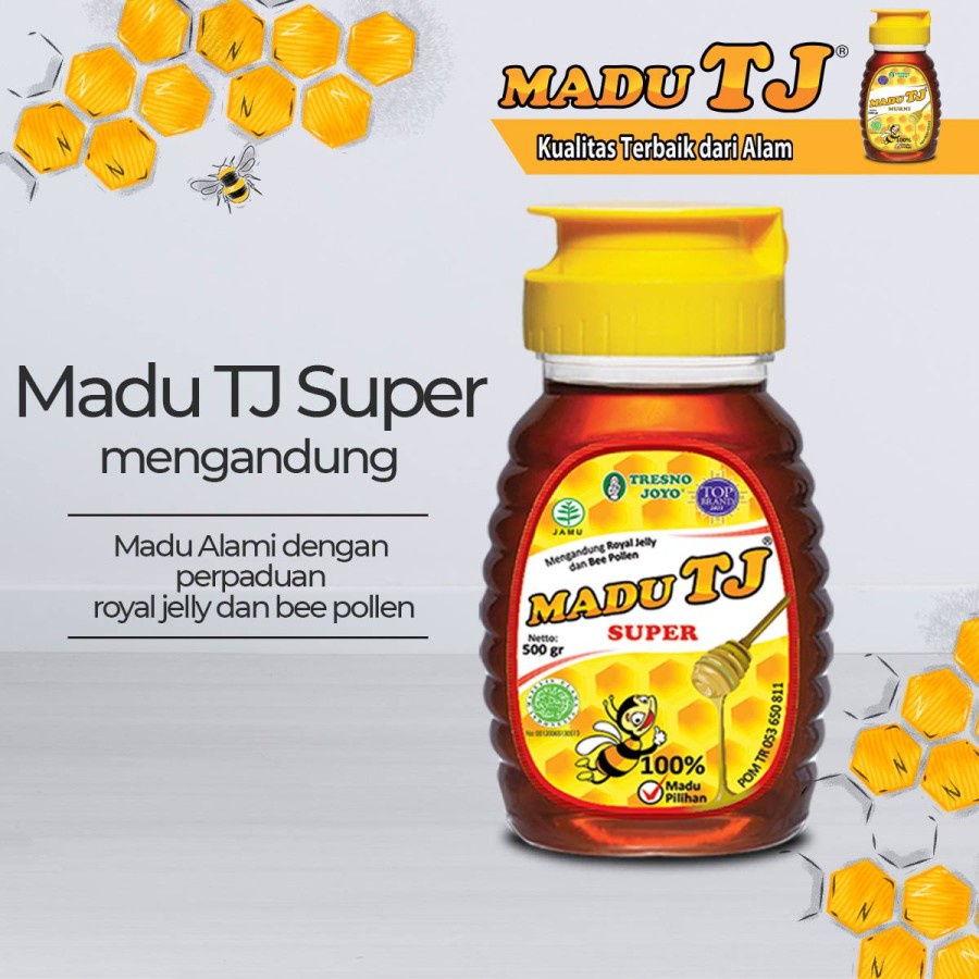 

Madu TJ Super 500gr Tresnojoyo