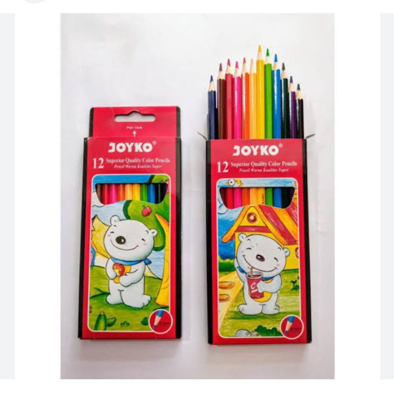 

pensil warna joyko isi 12
