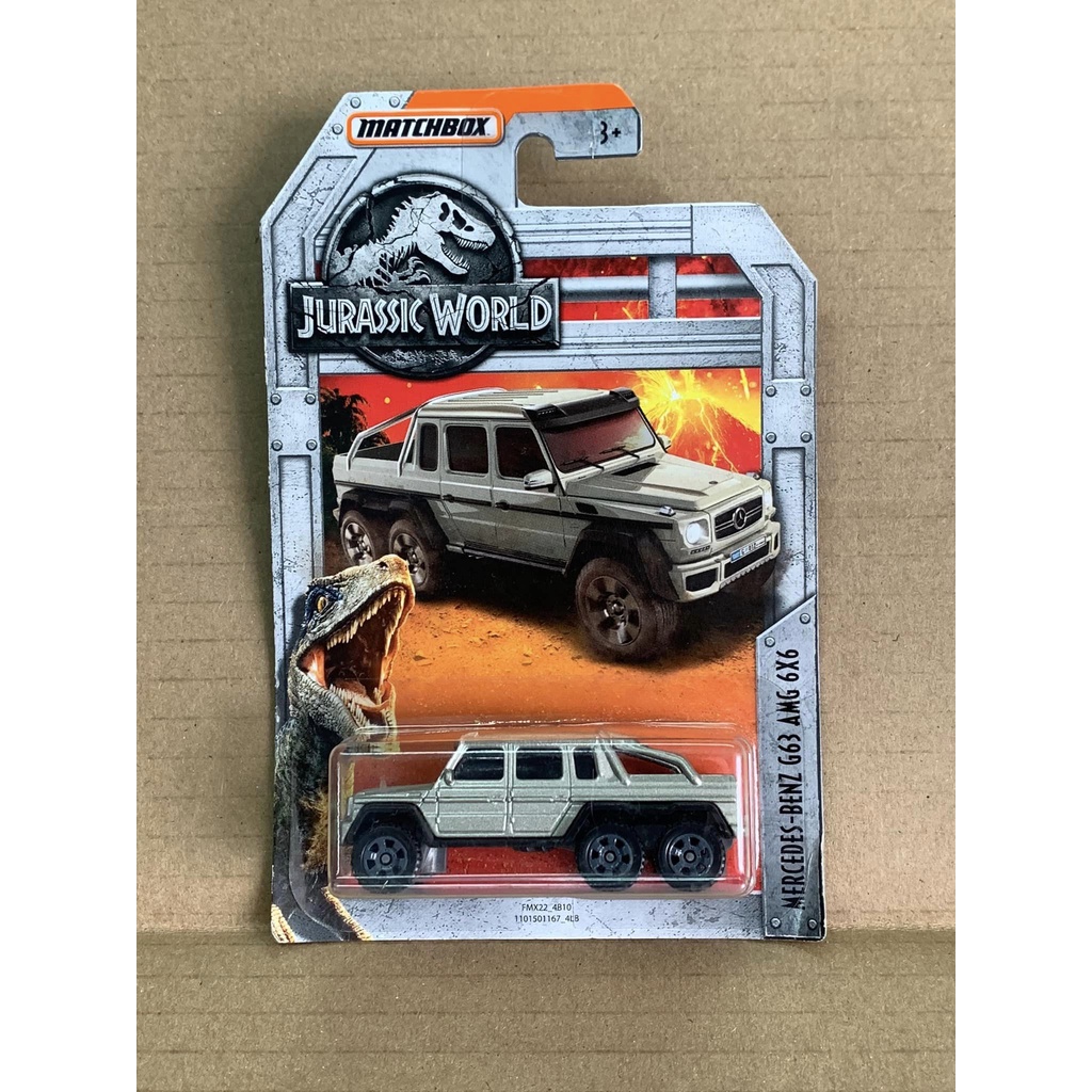 Matchbox Mercedes Benz G63 AMG 6x6 Jurassic World