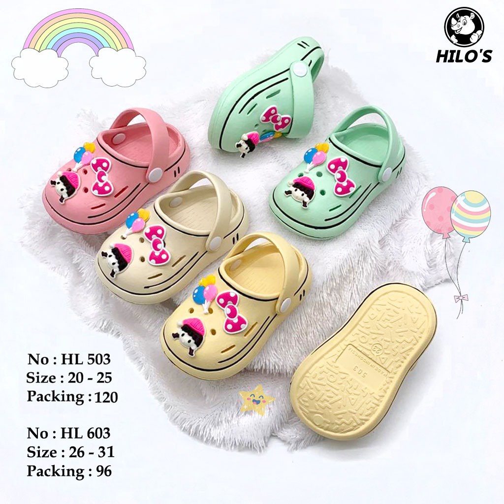 Sandal Selop Anak Perempuan Sandal Baim Lucu Kekinian Terbaru Uk.20-31