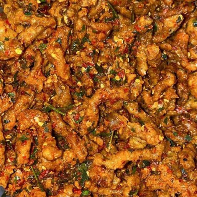 

KRIPIK USUS AYAM PEDAS DAUN JERUK/1KG