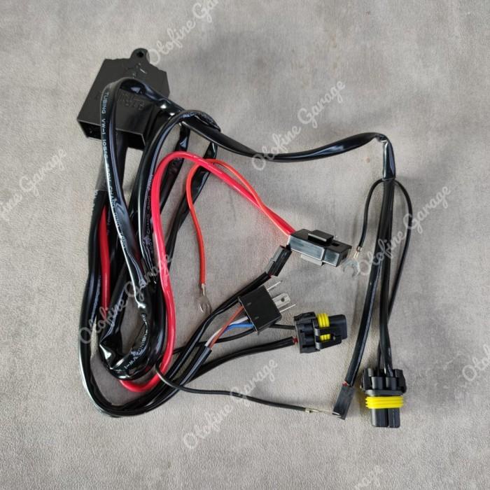 Kabel Set Premium H4 Hi Low + Relay / Kabel Set HID / Projector