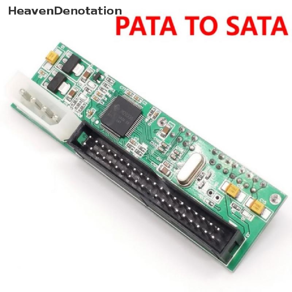 [HeavenDenotation] SATA To Pata IDE Converter Adapter Plug &amp; Play 7 + 15 Pin 3.5 / 2.5 Sata HDD HDV