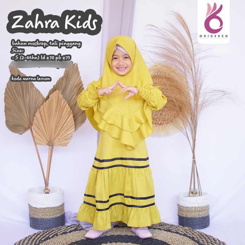 Gamis anak zahra kids