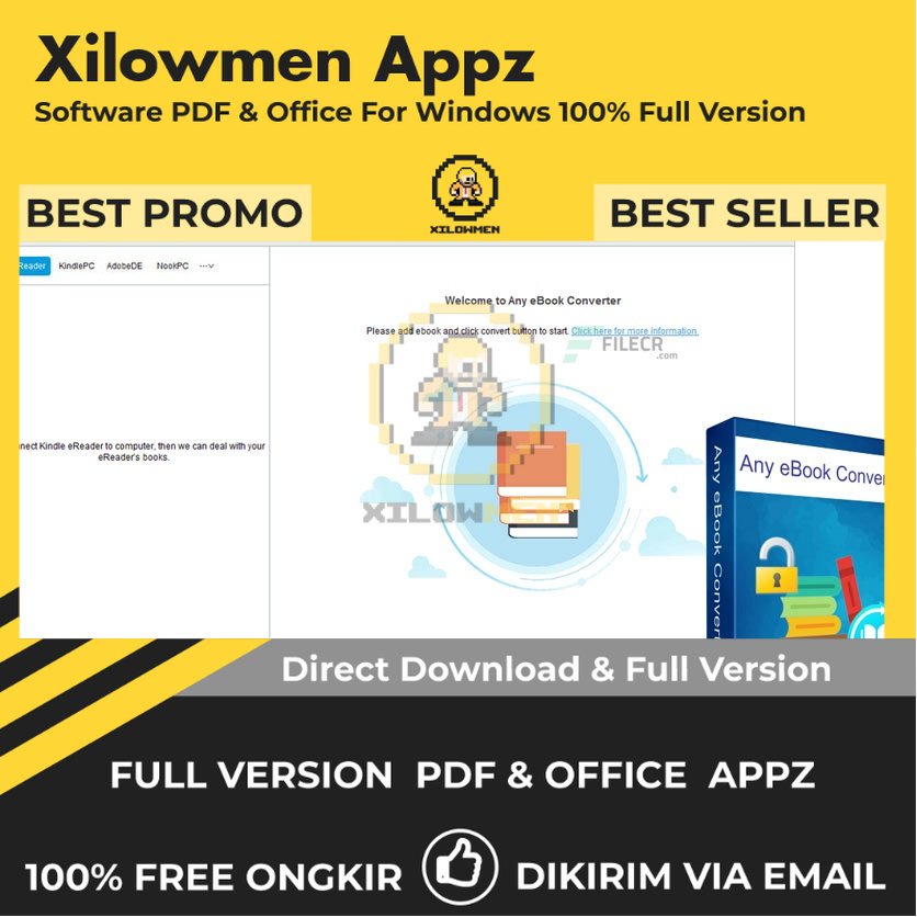 [Full Version]  Any eBook Converter Pro PDF Office Lifetime Win OS