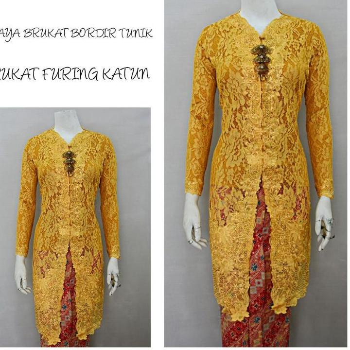 ➮ Indah ABAYA KEBAYA BRUKAT BORDIR ENCIM MODERN LENGAN PANJANG Furing Katun KEBAYA WISUDA KEBAYA KAT