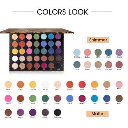 [100%ORIGINAL] EY324 - IMAGIC 35 Color Eyeshadow Palette