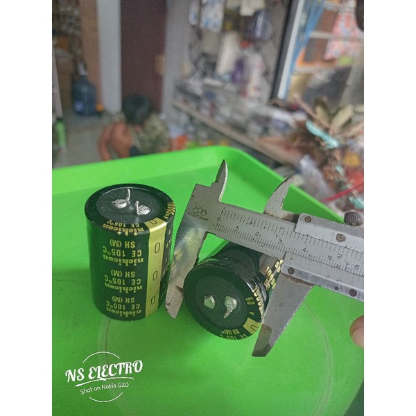 elco 50v 10.000uf NICHICON