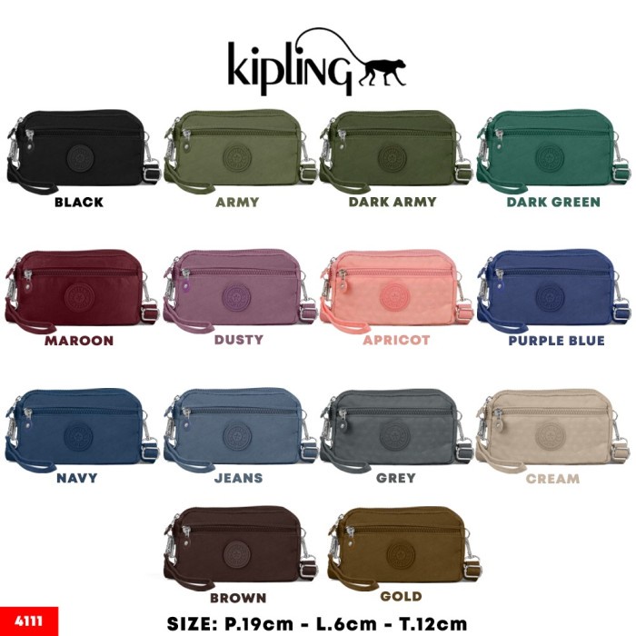 Dompet Dompet Hp Kipling-3844 / Dompet Selempang 4 Ruang