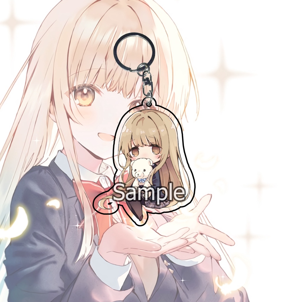 Gantungan Kunci Anime Otonari no Tenshi-sama ni Itsunomanika Dame Ningen ni Sareteita Ken Shiina Mah