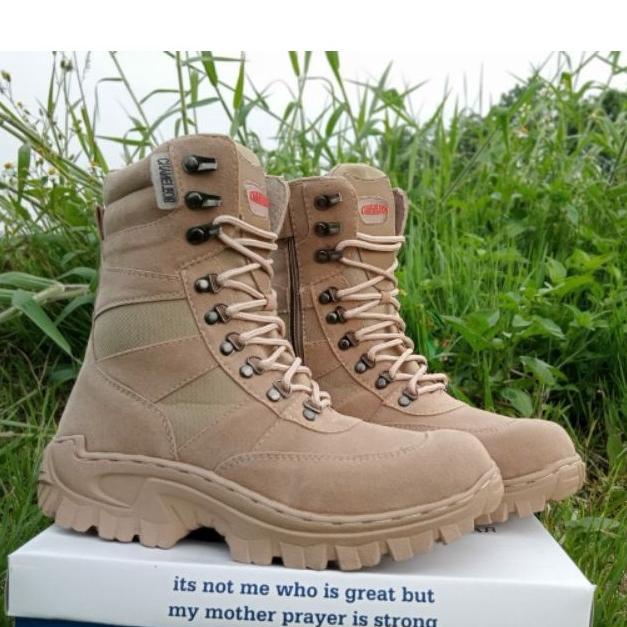 New Stock sepatu  pdl tactical 511 cream pol pp kerjalapangan  anti selif